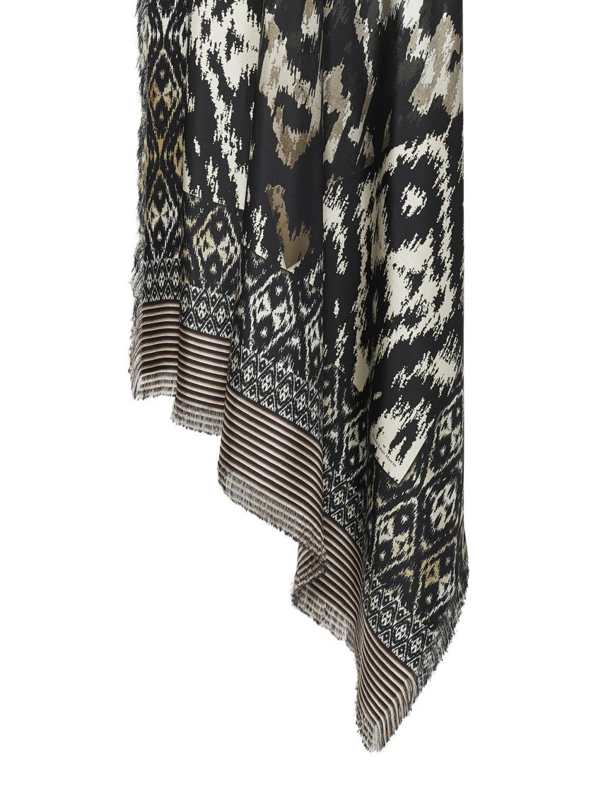 Pierre-Louis Mascia Aloeuw Model Pure Silk Artisan Scarf