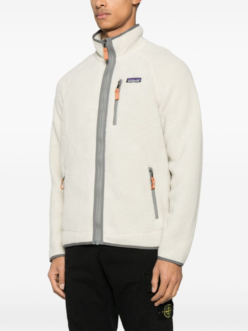 Patagonia Light Beige Fleece Jacket