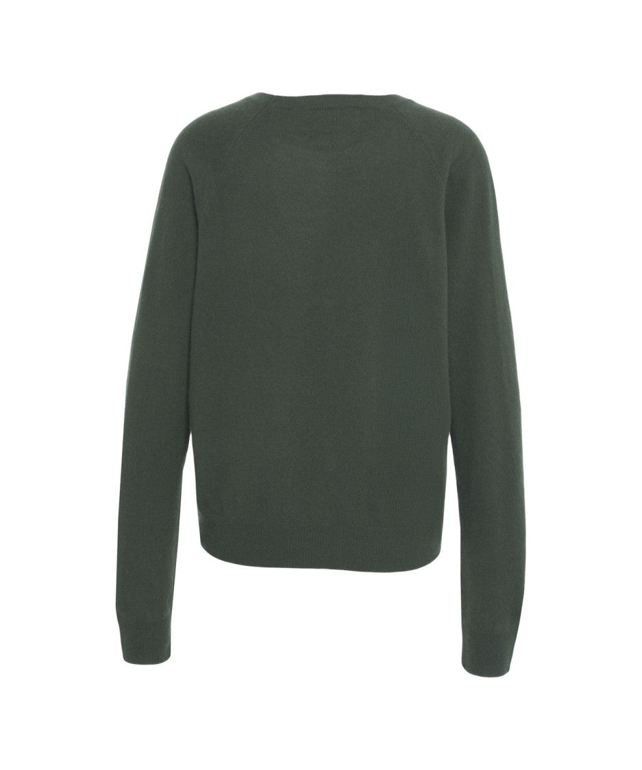 Crush Cashmere Sweater With Crew Neck