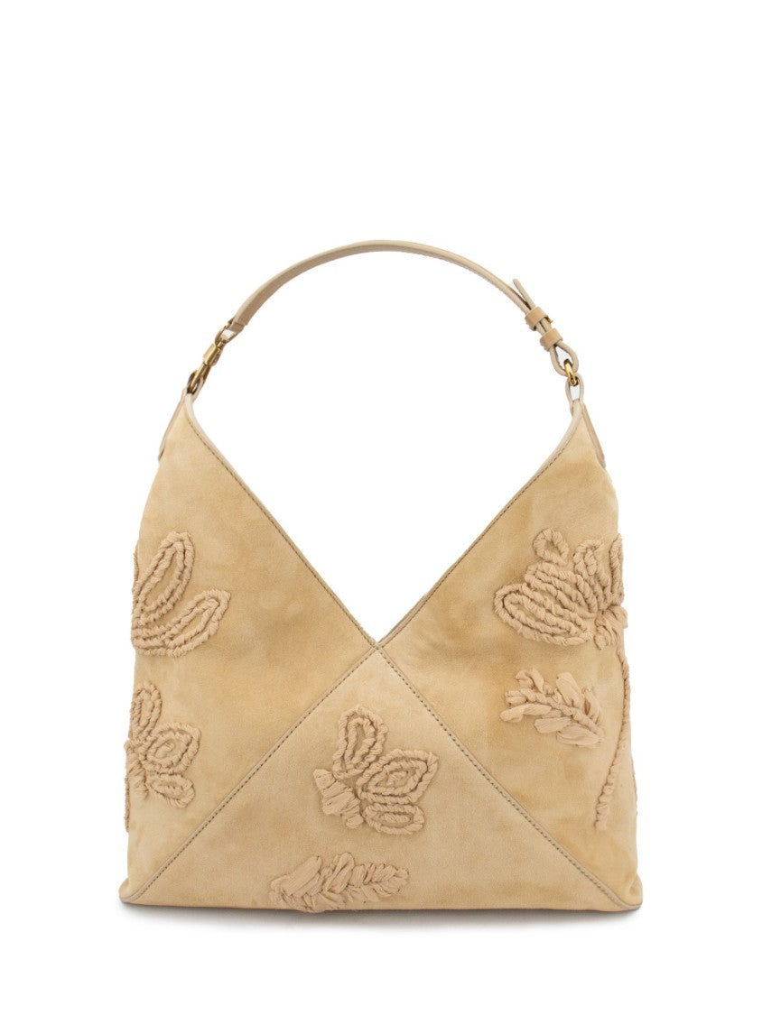 Ermanno Scervino Nuvolato Incence Beige Handbag