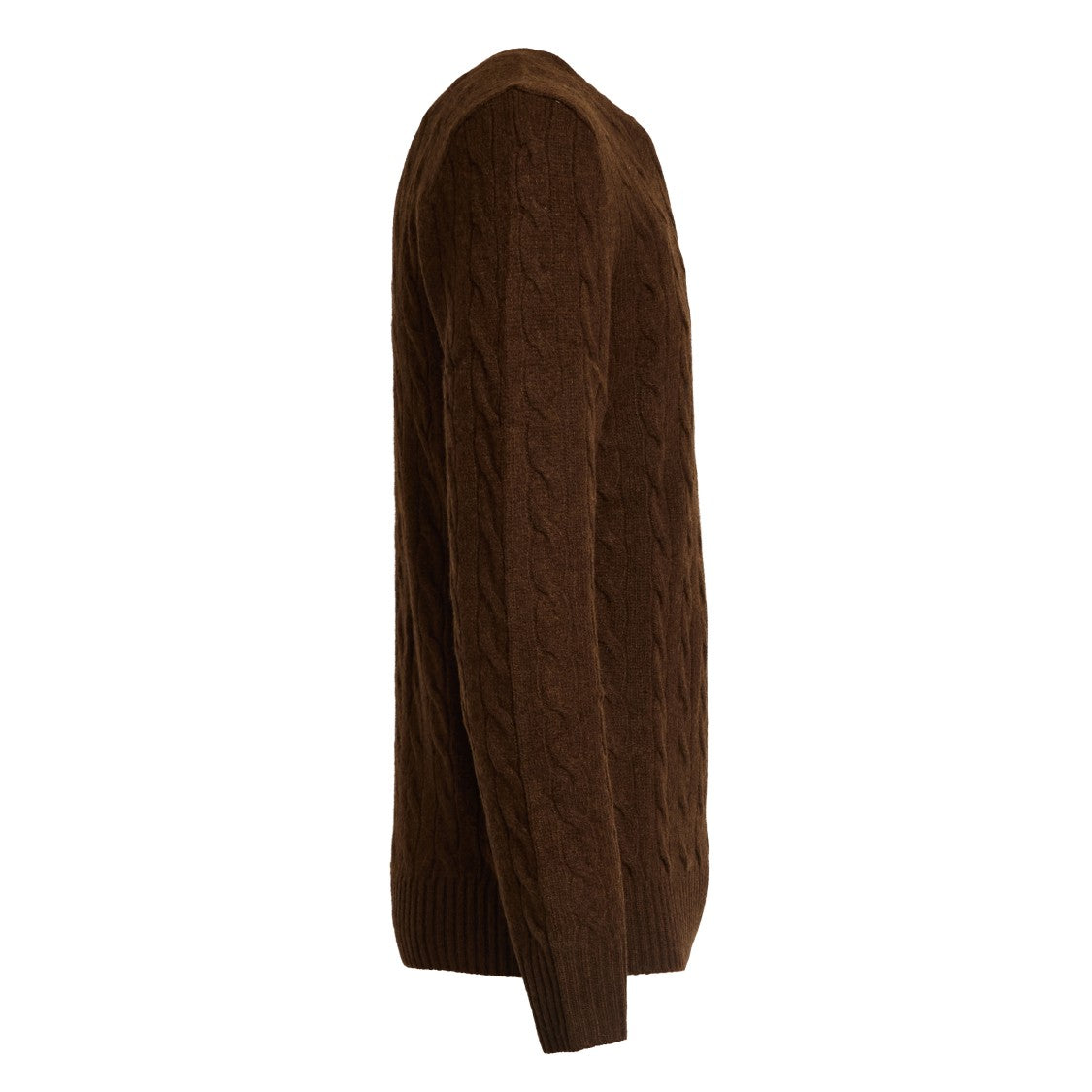 Polo Ralph Lauren Cable Knit Crew Neck Sweater In Wool