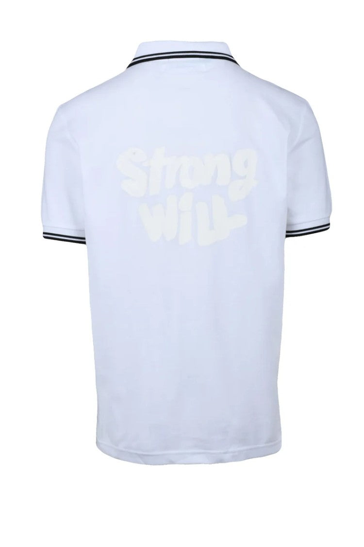 Fred Perry X C.Des G.Shirt Cotton Polo - White
