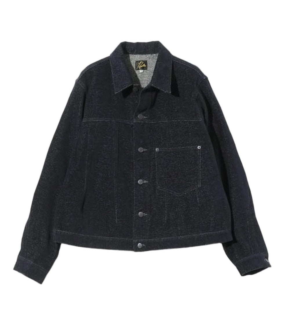 Needles Dark-Toned Classic Collar Jacket