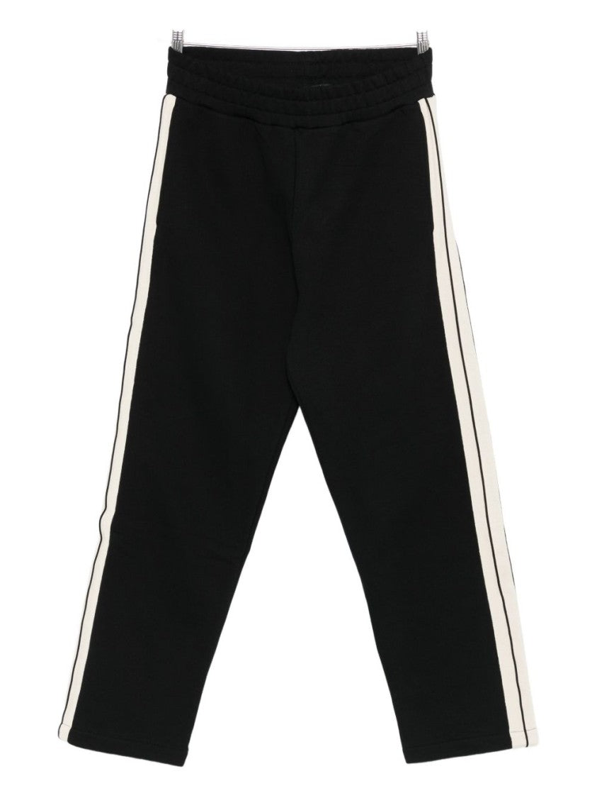 Palm Angels Casual Pants With Contrasting Side Stripes