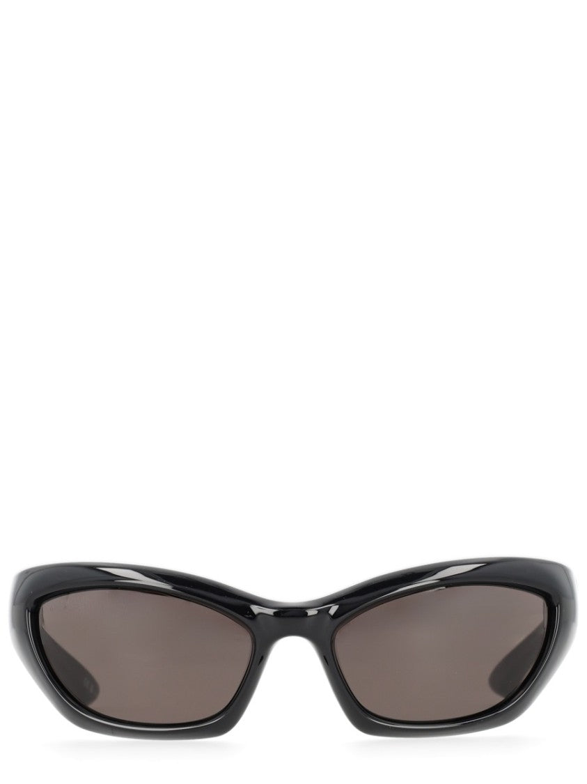 Balenciaga Racer Narrow Oval Sunglasses