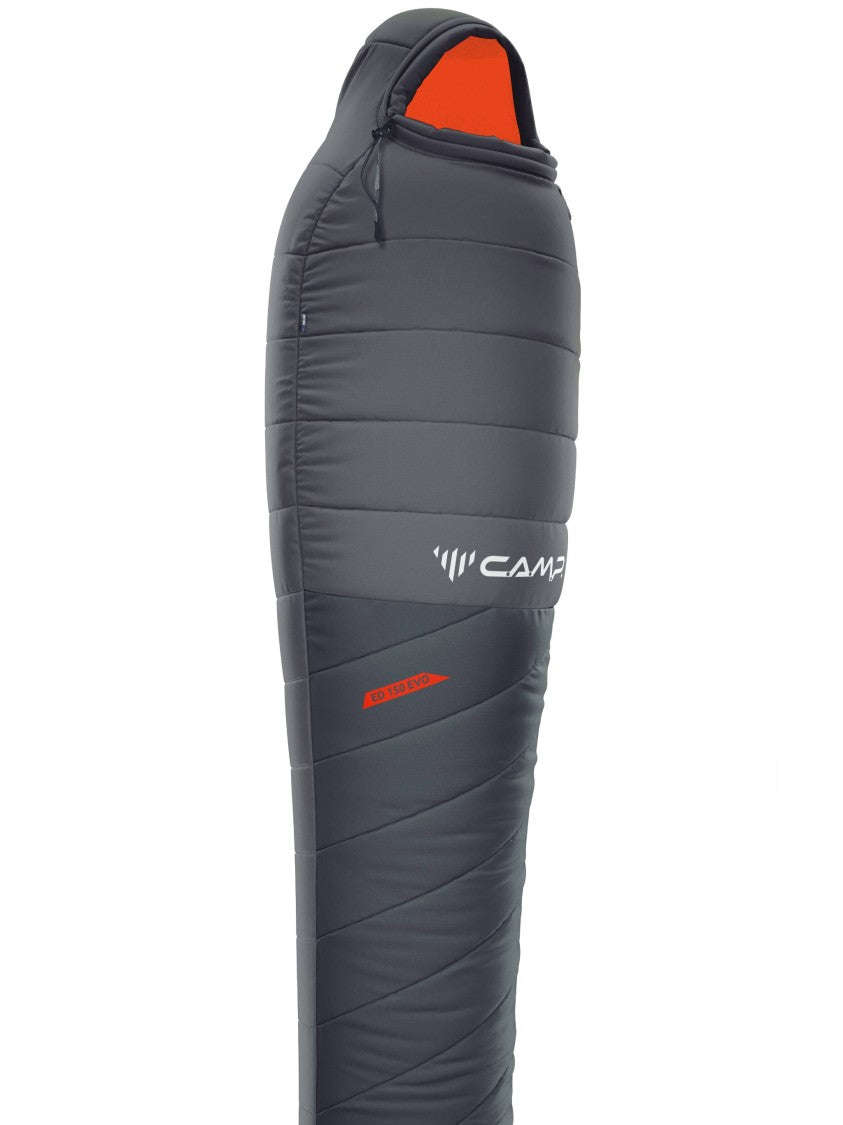 Camp Mummy-Style Sleeping Bag With Contoured Hood And Tapered Design