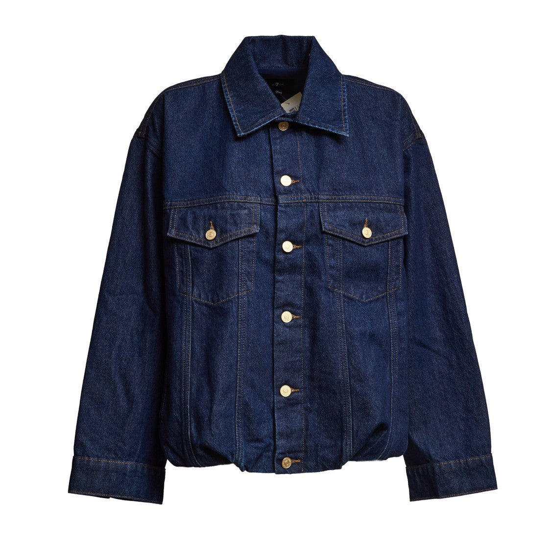 7 For All Mankind Gathered Indigo Soul Jacket