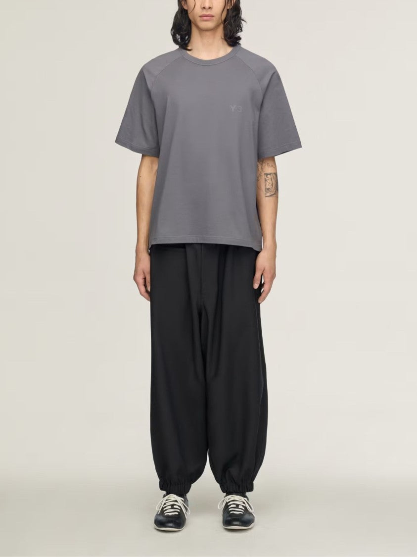 Y-3 Black Cuffed Sweatpants