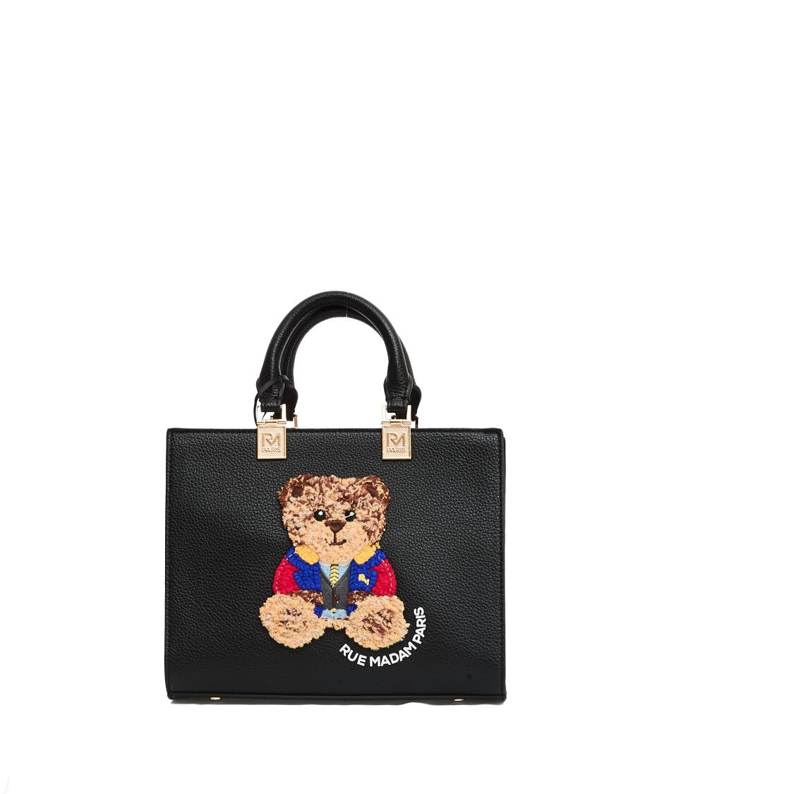 Rue Madame Mini Tote Orsetto Nera