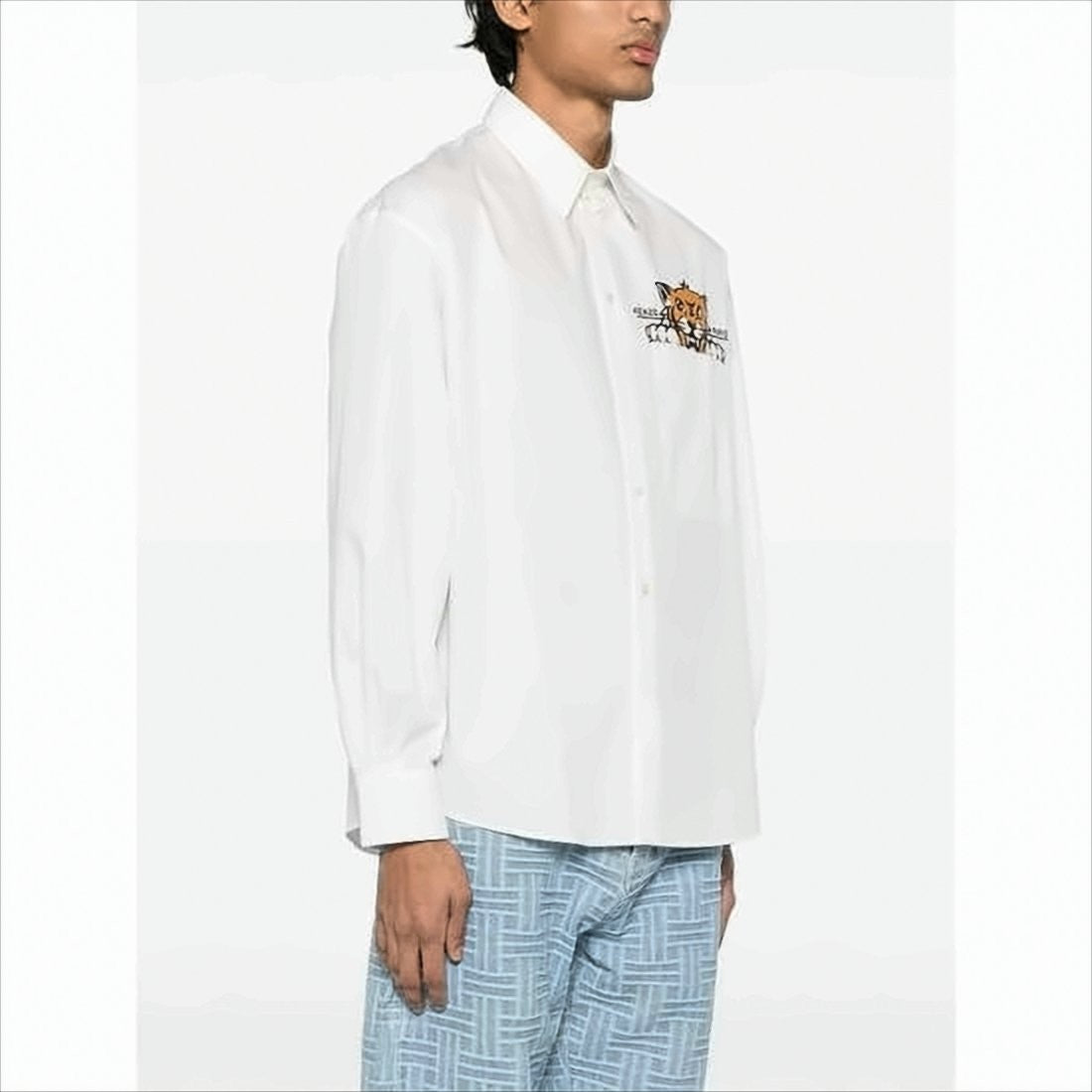 Kenzo Relaxed Fit Long-Sleeve Shirt