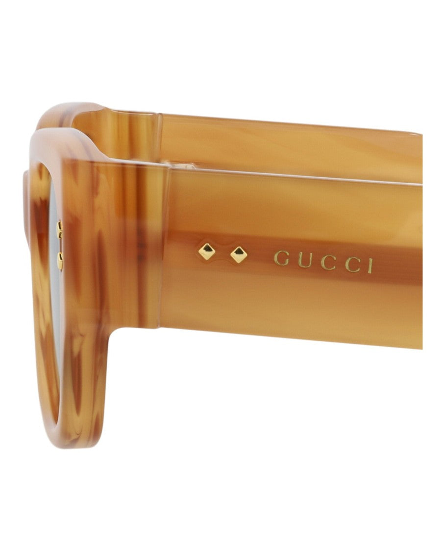 Gucci Square-Frame Acetate Sunglasses