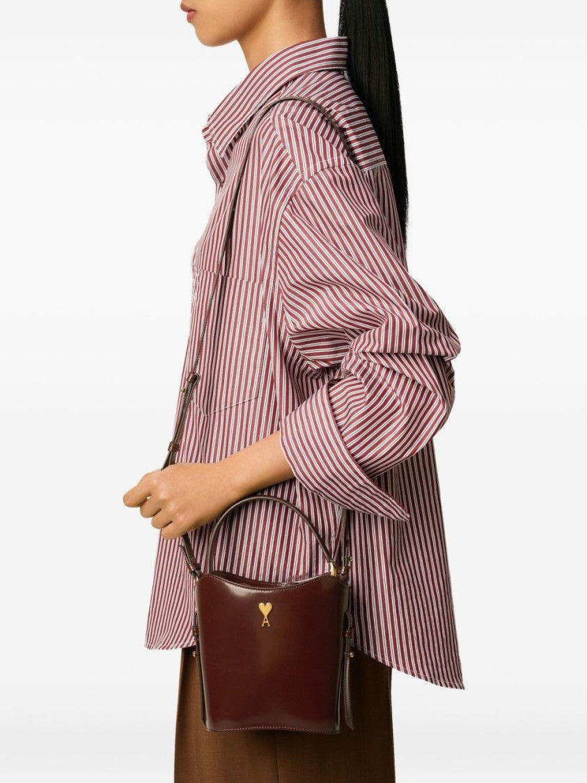 Ami Leather Shoulder Bag