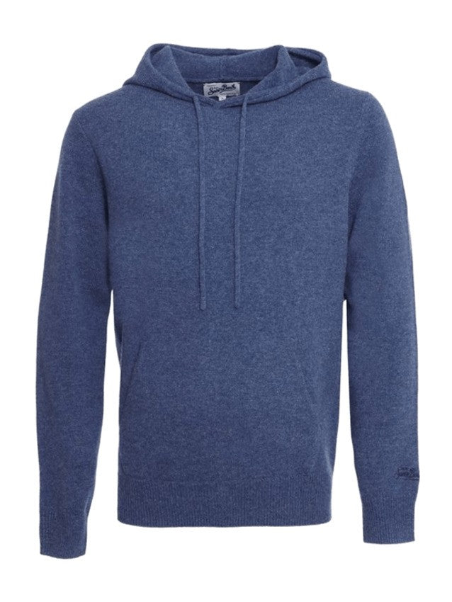 Mc2 Saint Barth Premium Wool Hooded Sweatshirt