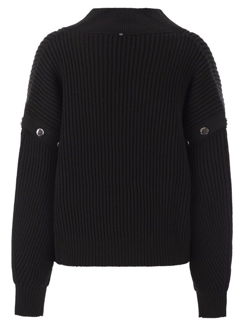 Sportmax Tay - Oversized Jumper With Detachable Sleeves