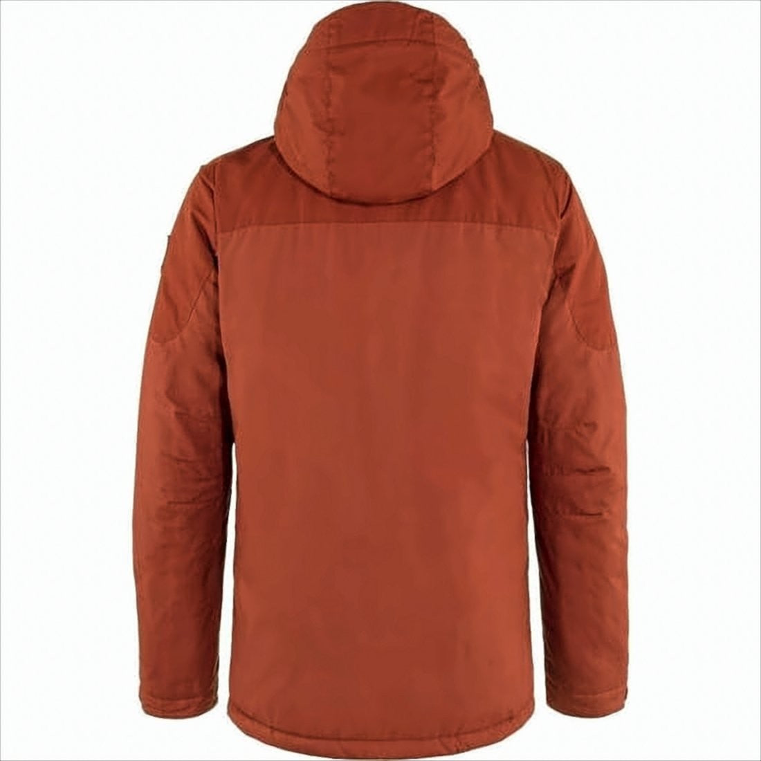 Fjallraven Kanken Insulated Orange Padded Jacket With Concealed Placket