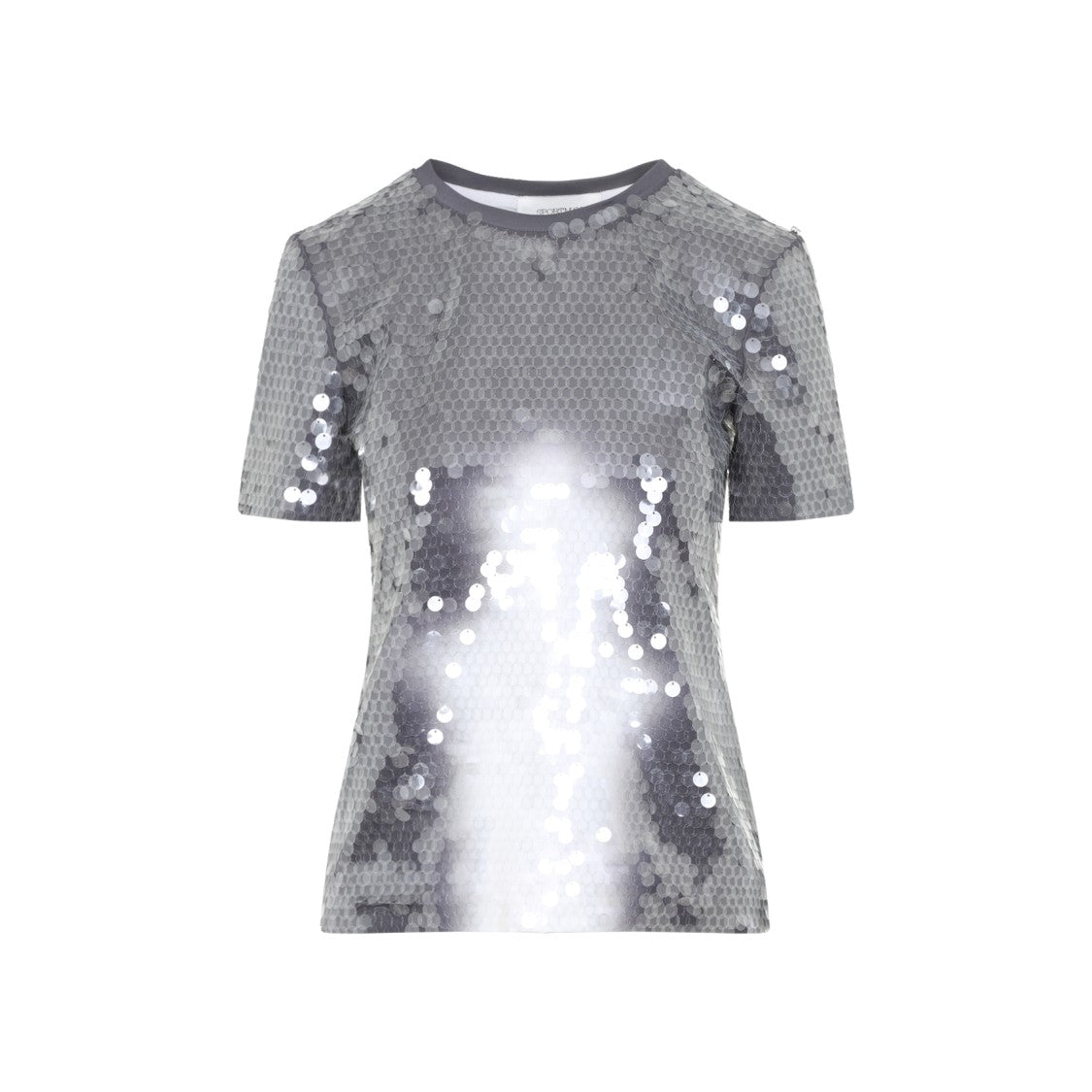 Sportmax Smoke Black Kibbutz Sequined T-Shirt