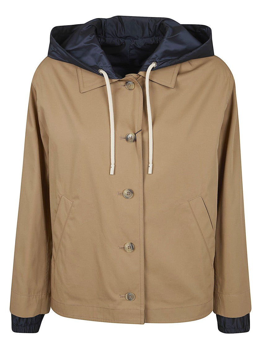 Herno Reversible Padded Jacket With Water-Repellent Cotton Gabardine Exterior