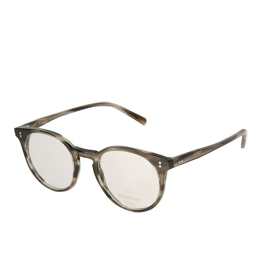 Kador Chyli/N Translucent Smoky Brown Rounded Eyeglasses