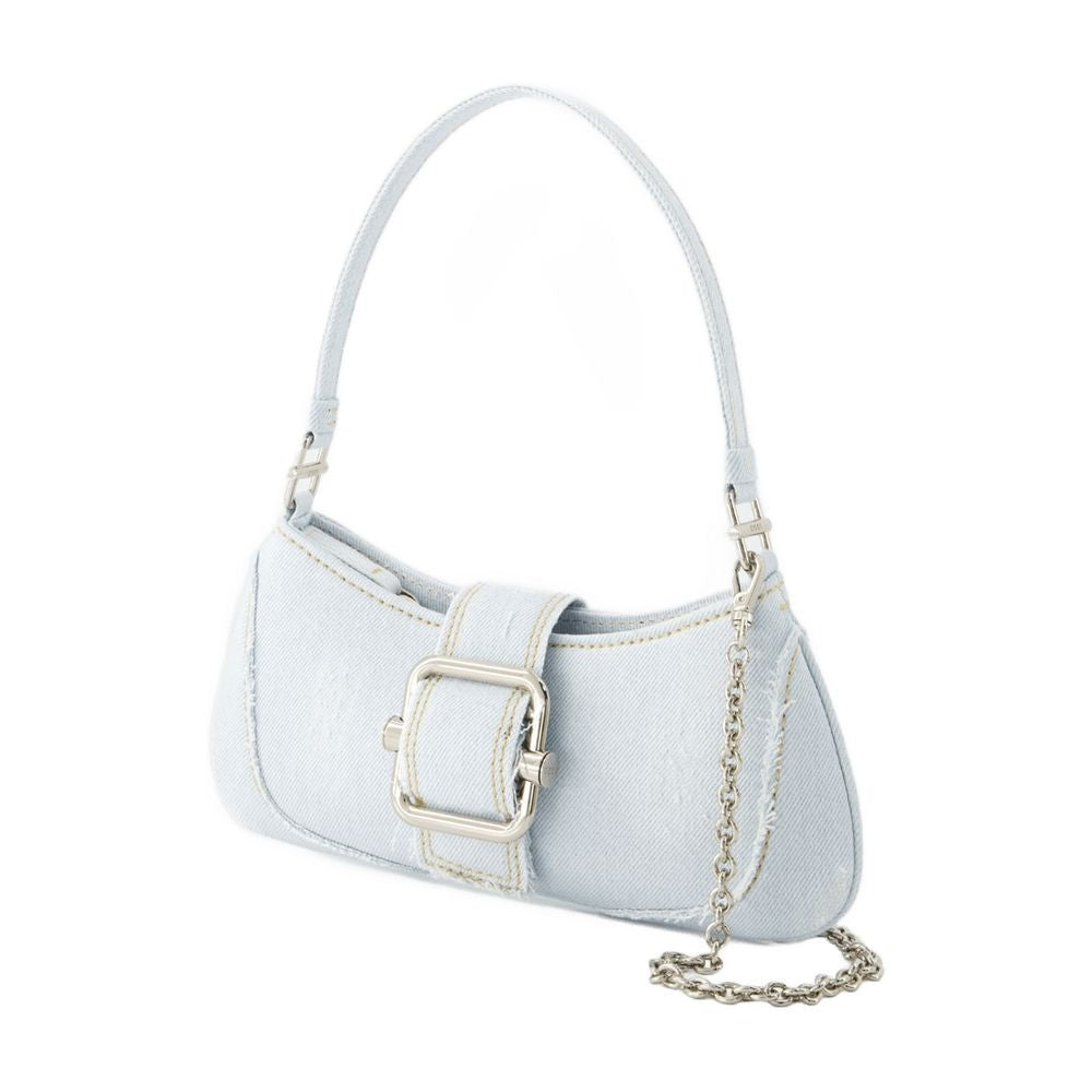 Osoi Brocle Small Shoulder Bag - Cotton - Ice Denim