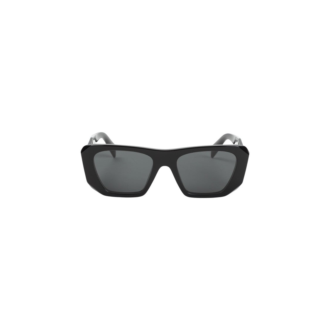 Prada Eyewear Black Acetate Symbole Sunglasses