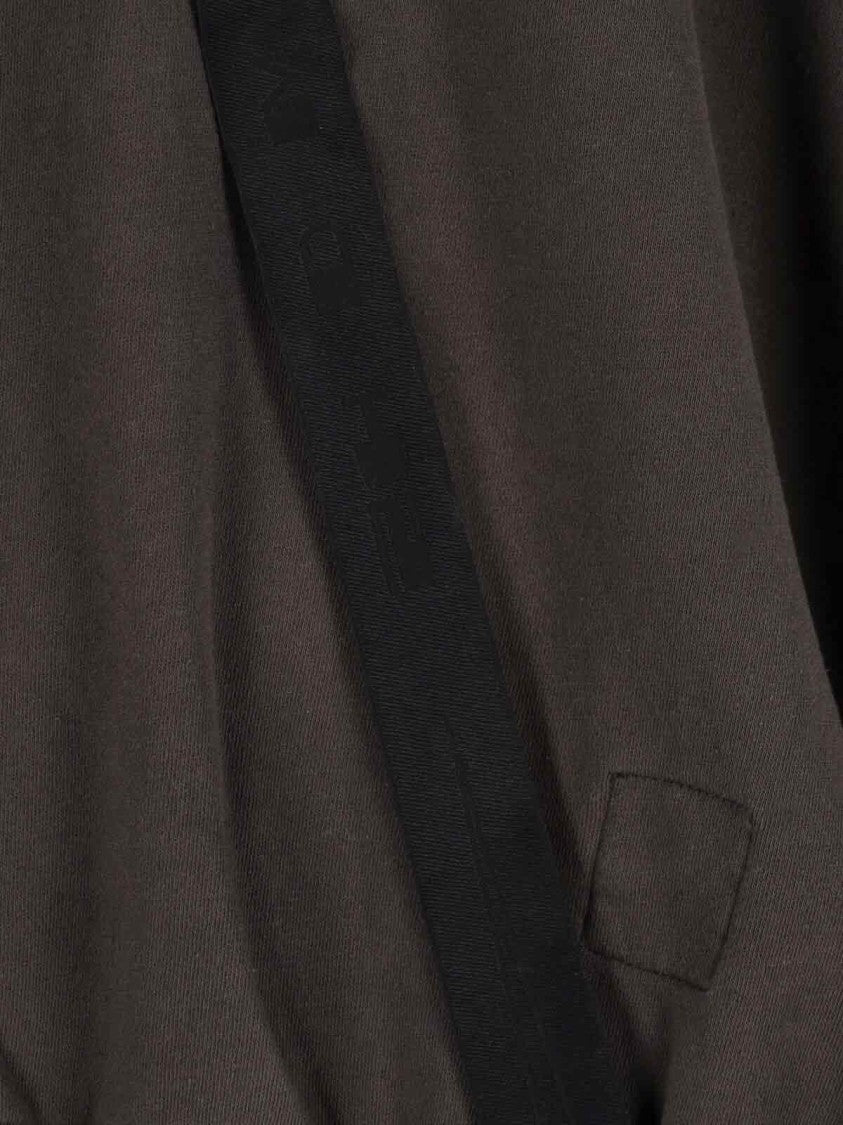 Drkshdw By Rick Owens Hollywood Hoodie – Dark Brown