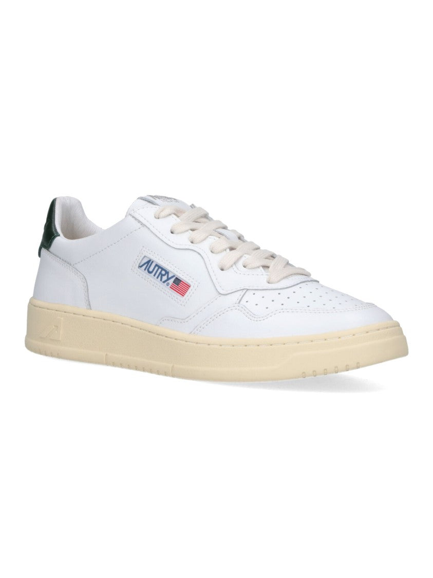 Autry Classic White Low-Top Sneakers With Minimalist Design