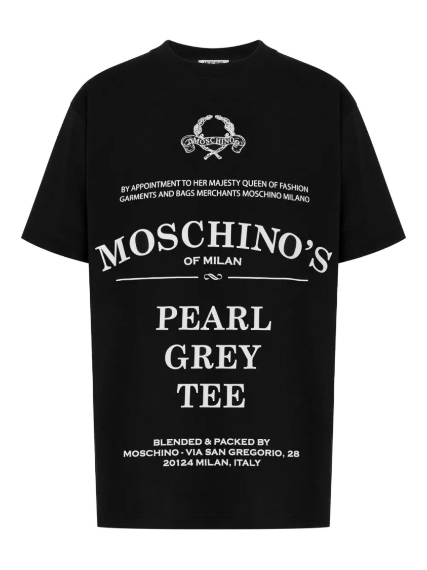 Moschino Neutrals T-Shirt With Classic Fit