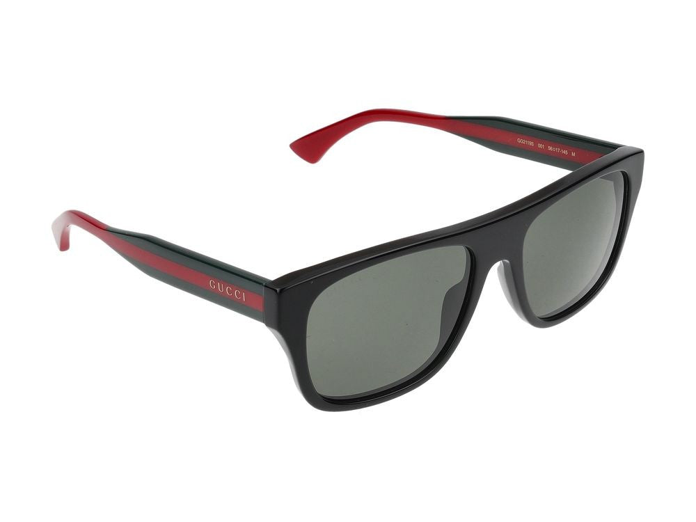 Gucci Sunglasses Gg2119s 001 Black Green Grey 56/17/145