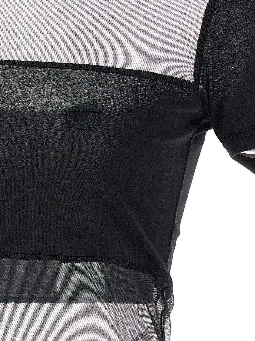 Coperni ‘Sheer Striped’ Polo Shirt