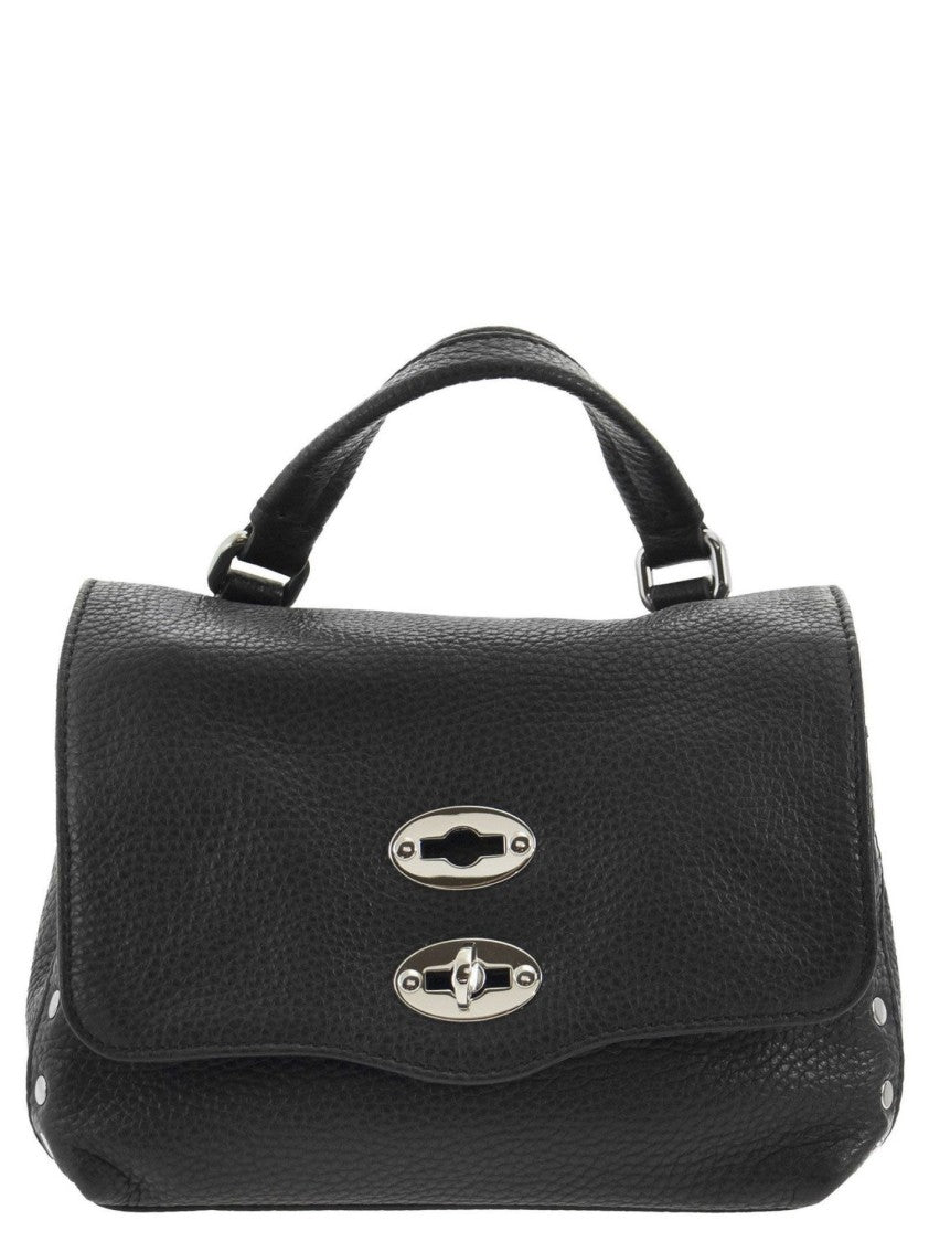 Zanellato Postina Baby Black Handbag