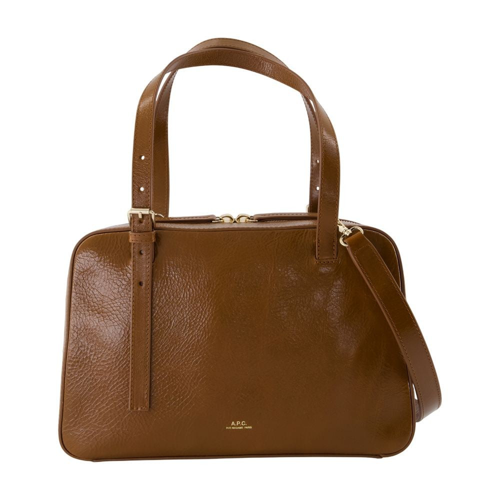 A.P.C. Virginie Shoulder Bag - Leather - Brown