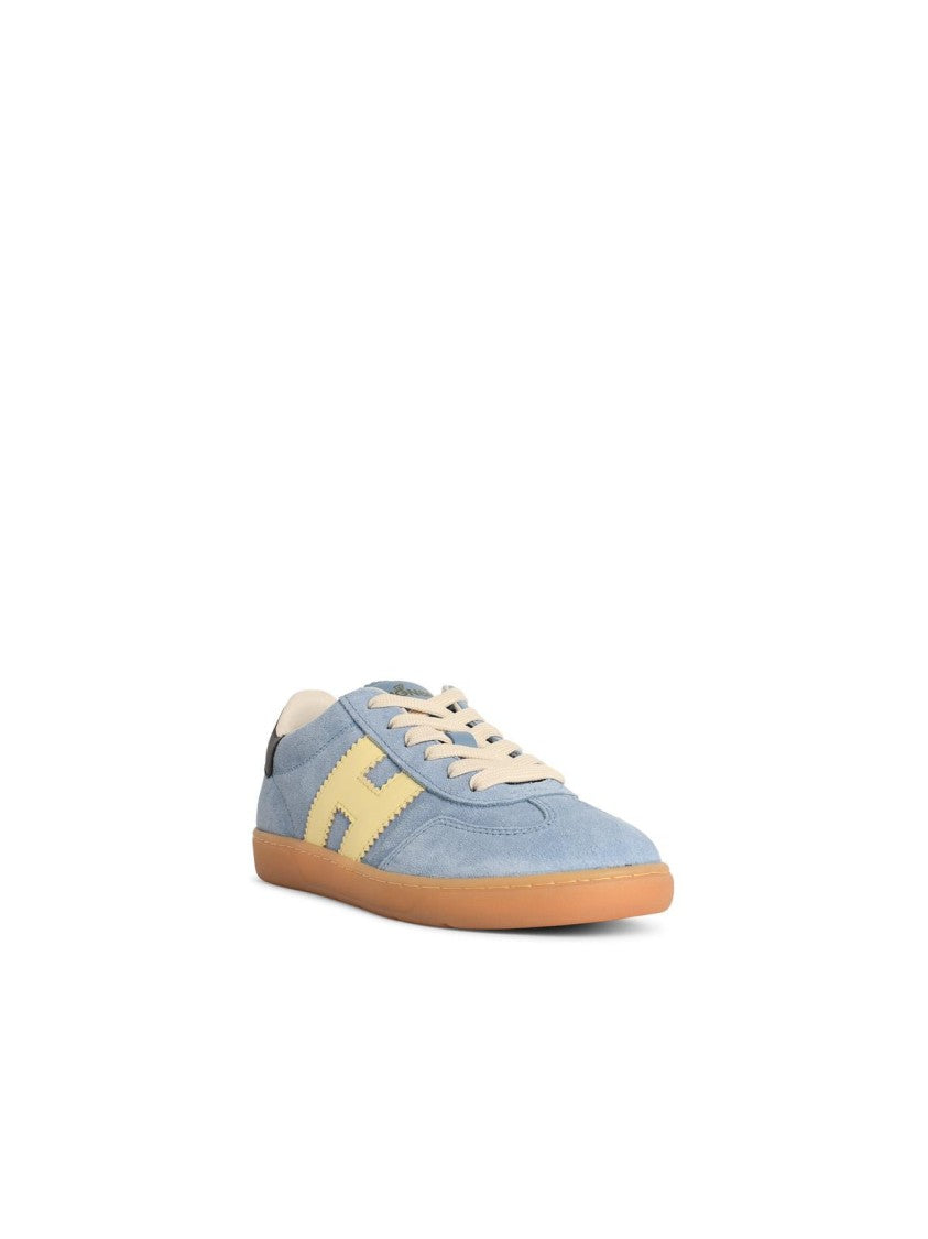 Hogan 'Cool' Light Blue Suede Sneakers