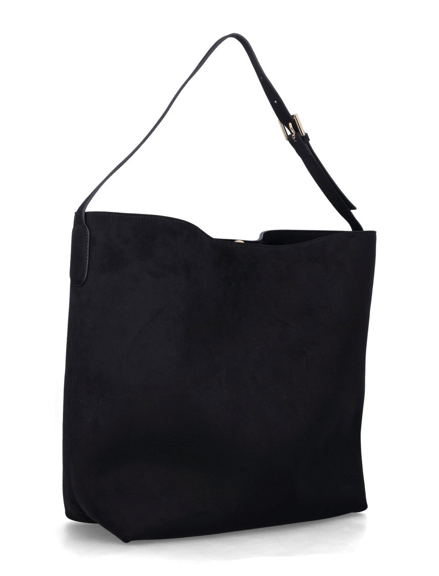 Themoirè Soft-Structured Minimalist Shoulder Bag With Adjustable Strap