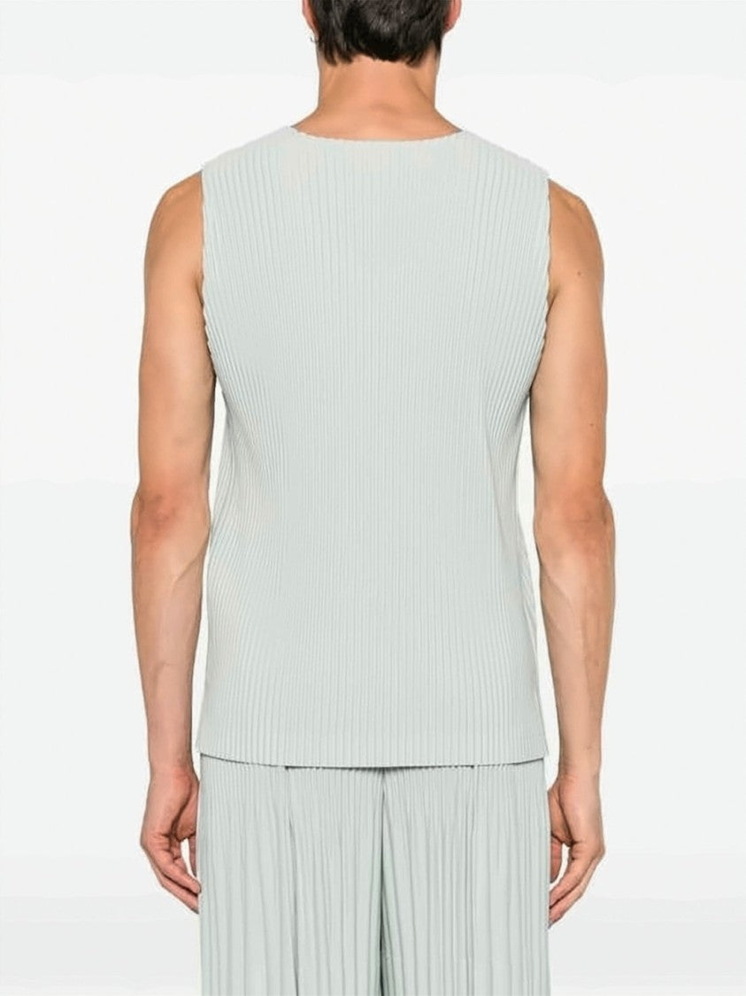 Homme Plissé Issey Miyake Finely Pleated Sleeveless T-Shirt