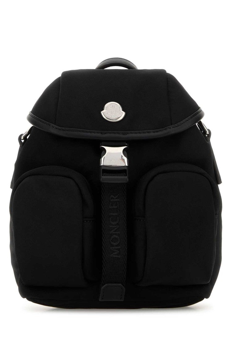 Moncler Black Canvas Mini Trick Backpack