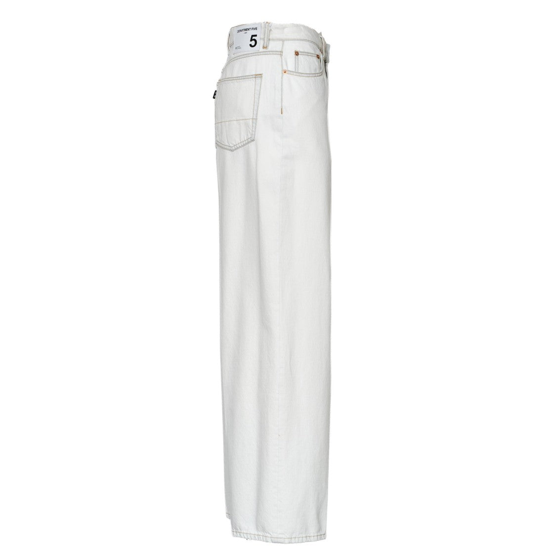 Department 5 Express Contrast Stitch Wide-Leg Jeans