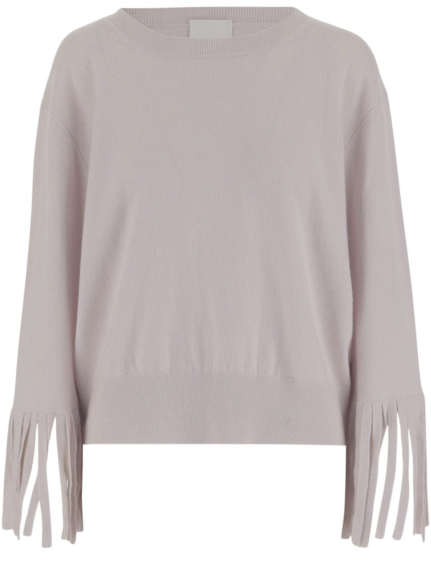 Allude Cashmere Sweater With Bangs