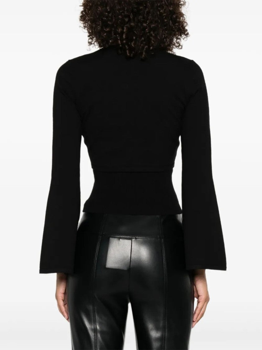 Twin-Set Deep V-Neck Sweater