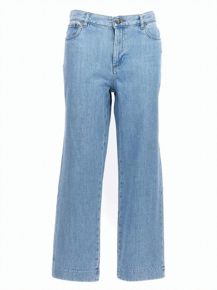 A.P.C. Straight-Leg Denim Pants With Traditional Five-Pocket Design