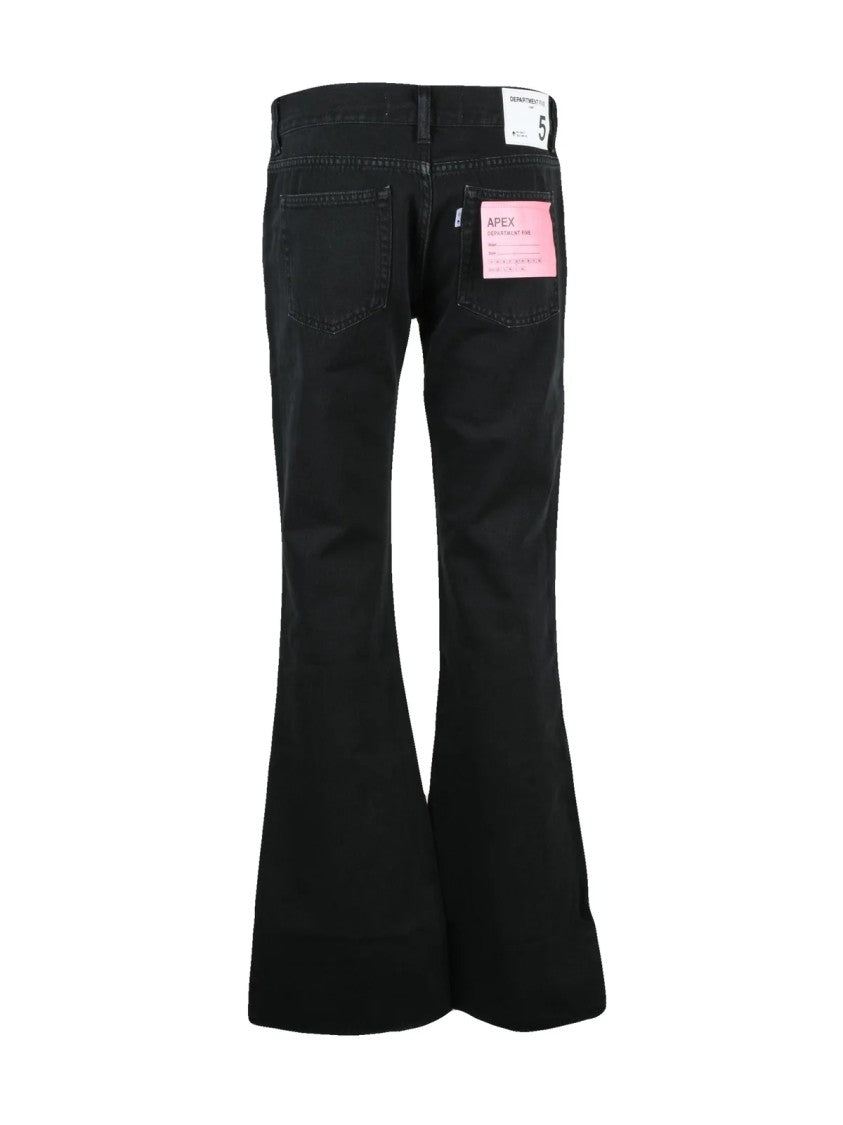 Department 5 High-Waisted Flared Jeans With Classic Five-Pocket Design