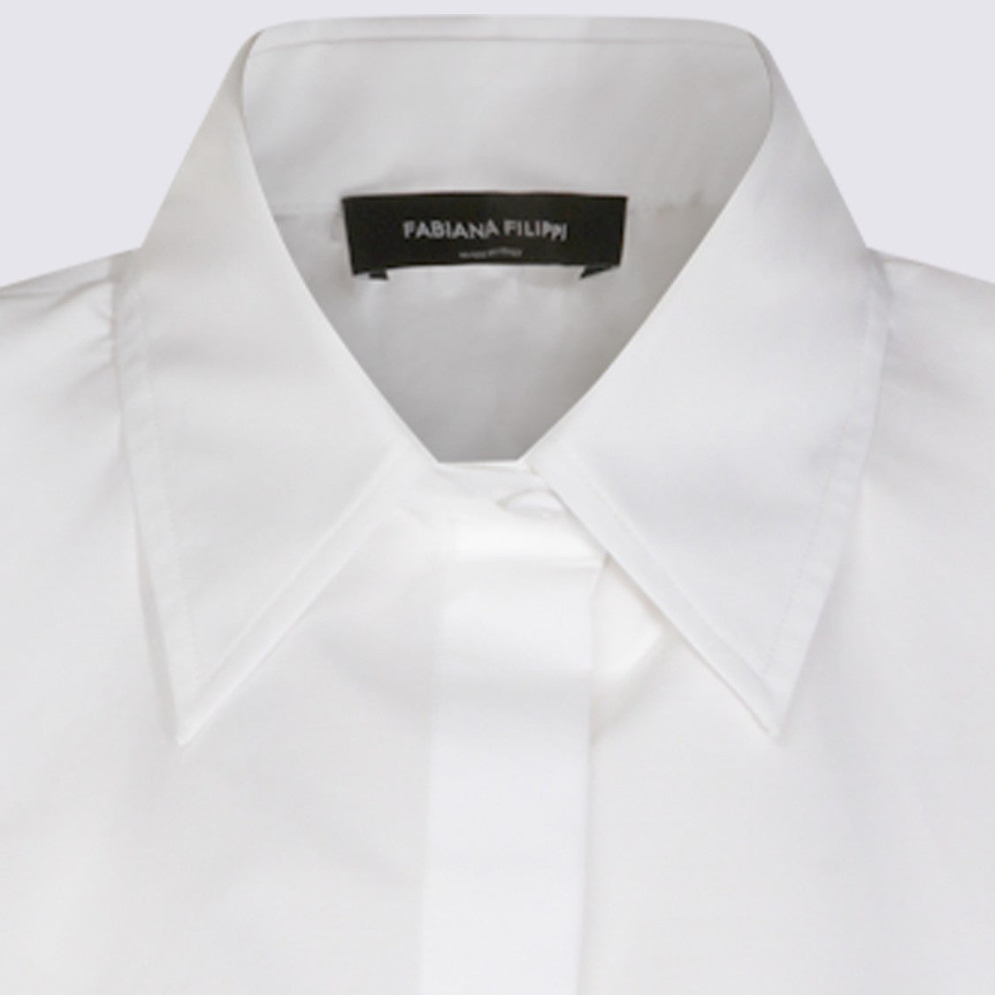 Fabiana Filippi White Cotton Shirt