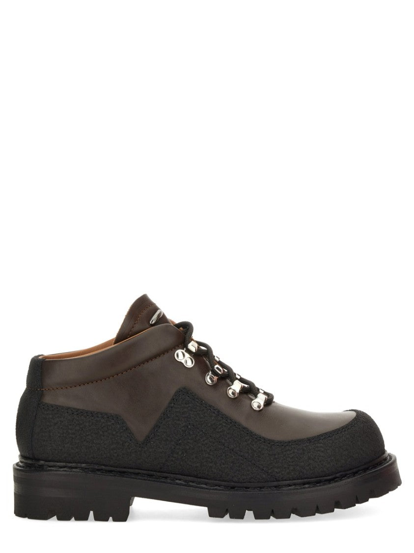 Our Legacy Rugged Black Leather Quest Shoe