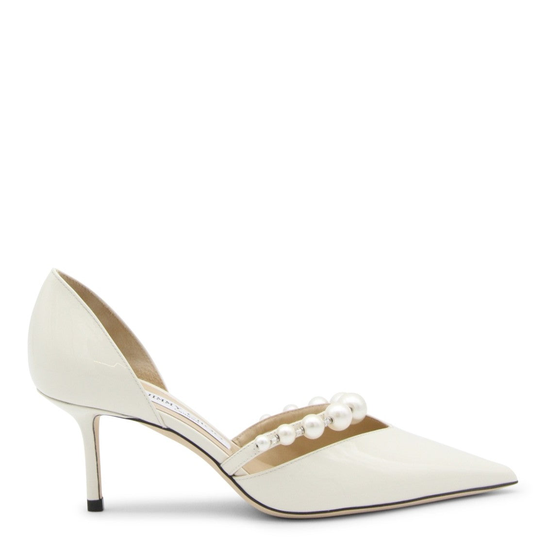 Jimmy Choo Latte Leather Pumps