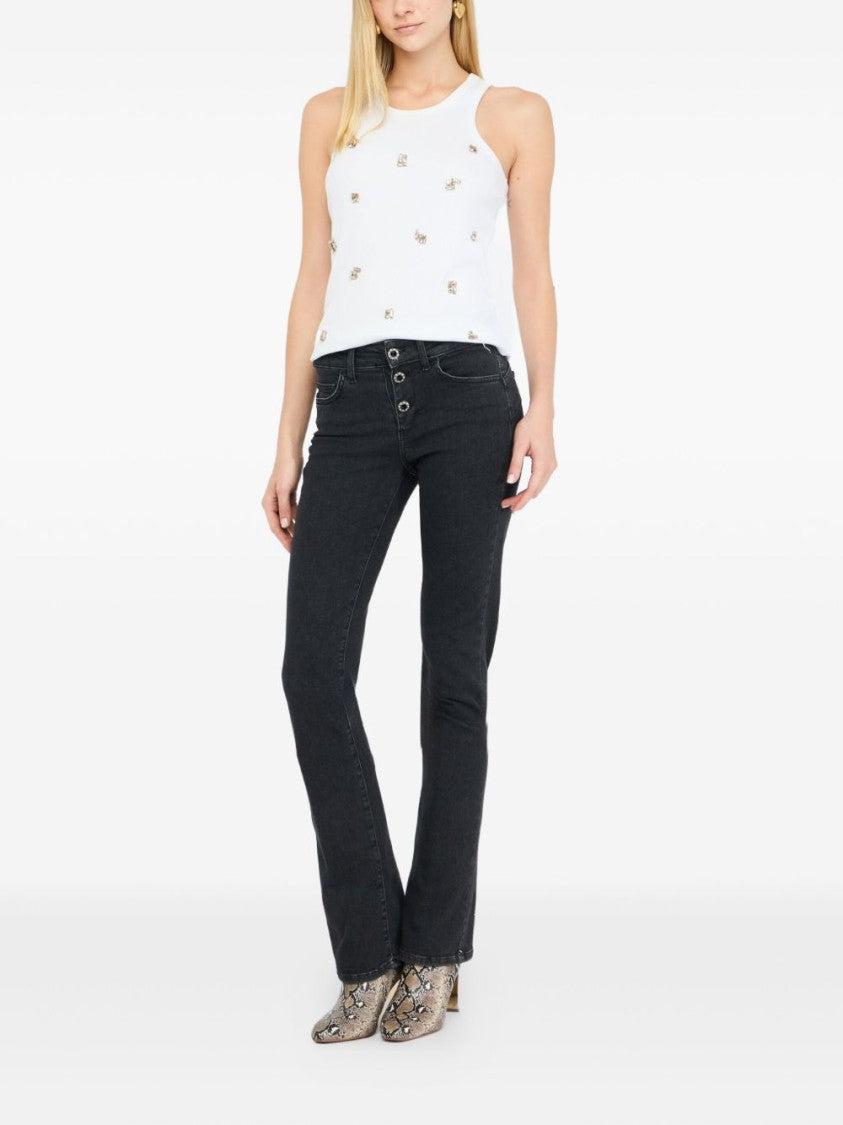 Liu Jo High-Rise Black Jeans With Fitted Silhouette