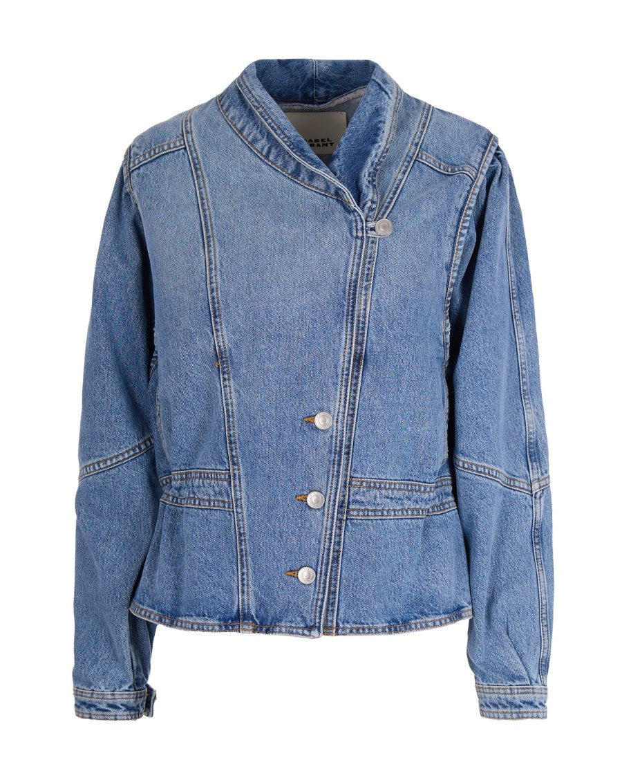 Isabel Marant Double-Breasted Denim Jacket