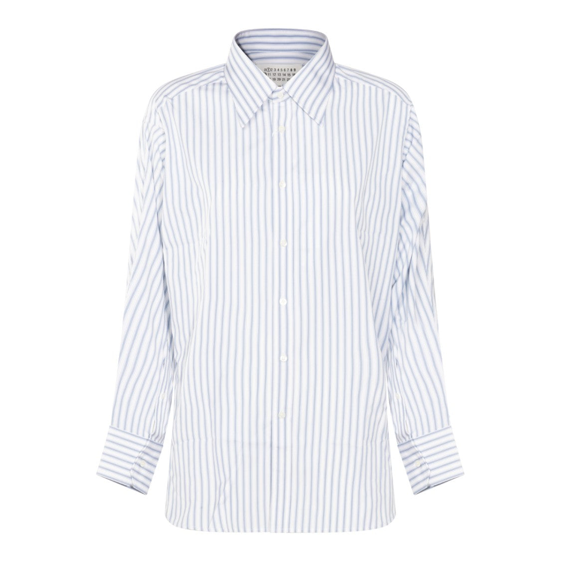 Maison Margiela White Cotton Buttons Fastening Shirt