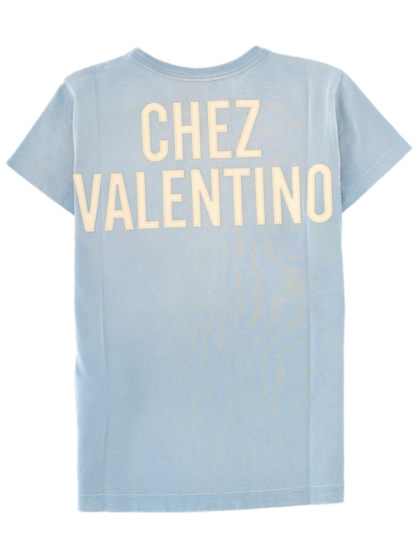 Valentino Heart Graphic Short-Sleeve Cotton T-Shirt