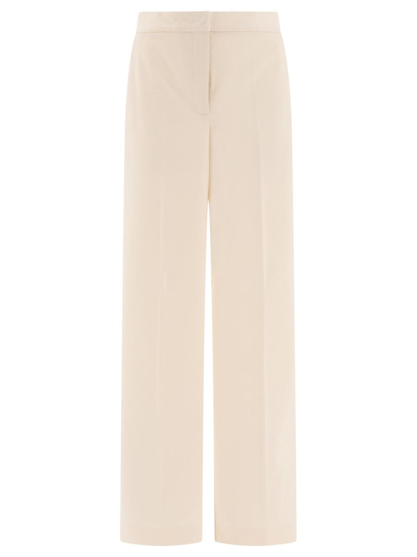 Max Mara Straight-Leg Trousers With High Listed Waistband
