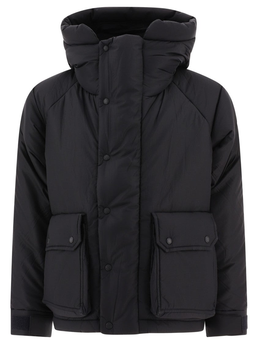 And Wander Padded Black Down Jacket