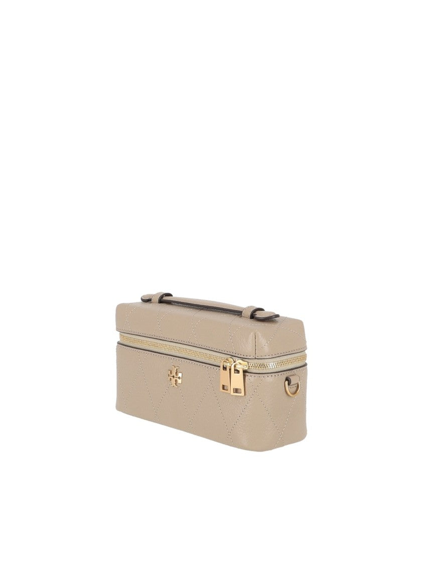 Tory Burch Charlie Quilted East-West Vanity Case